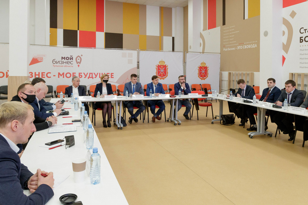 В Туле обсудили меры поддержки малых и средних предпринимателей