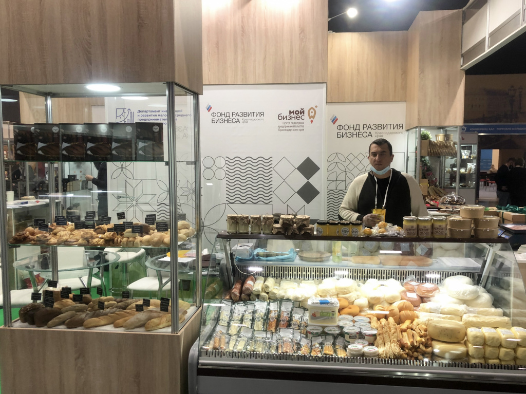 Краснодарские компании представили продукцию на выставке «Петерфуд 2021»