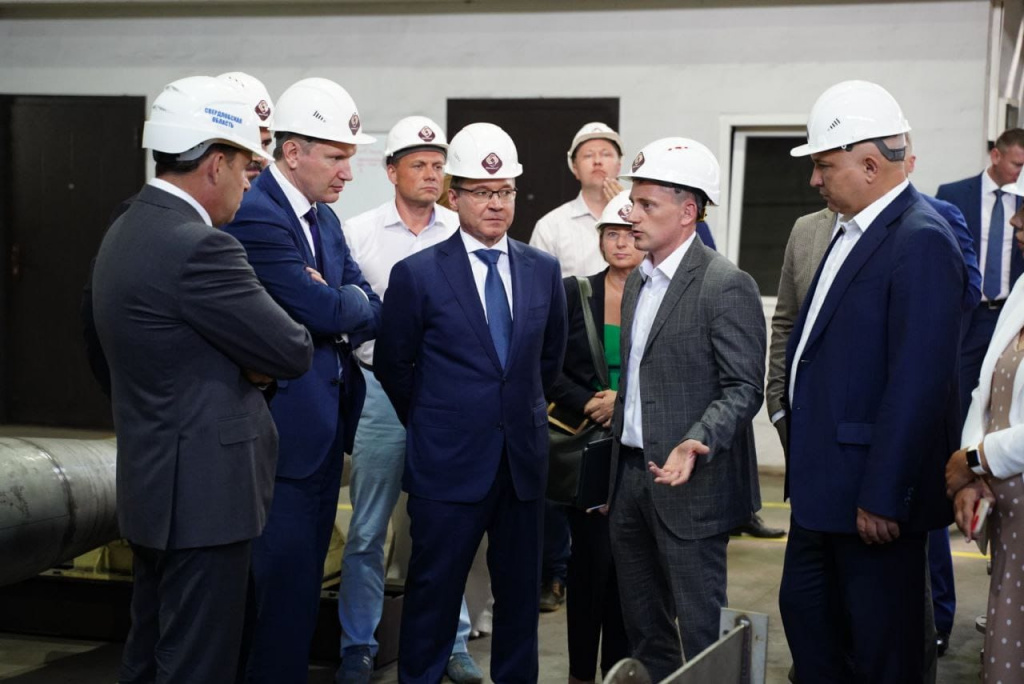 Максим Решетников посетил посетил свердловское инновационное предприятие